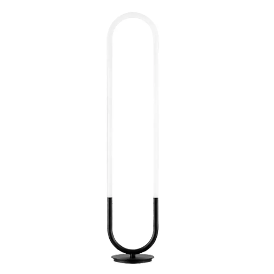 Q20037-BK Luminaria LED De Piso Clip 25W Luz Cálida W210*H1220mm