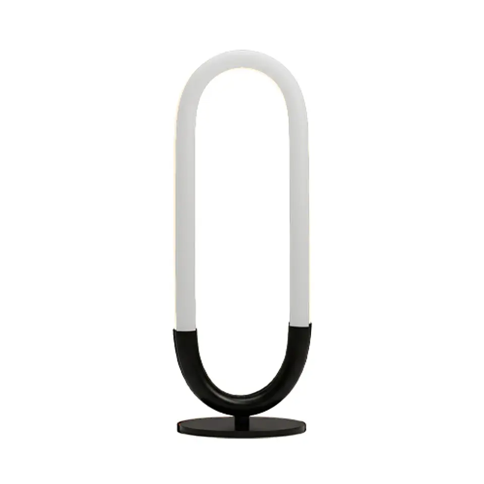 Q20036-BK Luminaria LED De Mesa Clip 25W Luz Cálida W155*H430mm