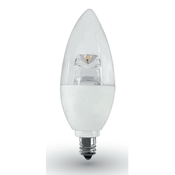 Lámpara LED Tipo Vela 4W Blanco Cálido E26 Atenuable
