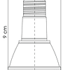 Lámpara LED PAR20 7W Luz Blanco Cálido E26 Atenuable