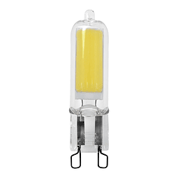 ALA-027 Lámpara LED G9 Transparente 4W Blanco Cálido 2700K