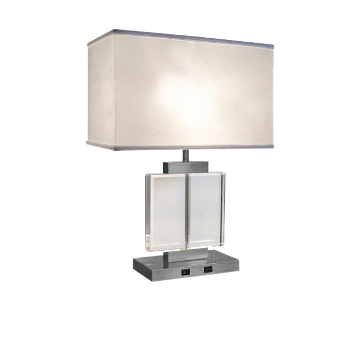 Lámpara de Mesa Estilo Contemporaneo 3LMTP330 E26 Satinado