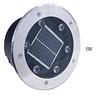 AG-IS-SOLAR-6W-BF Empotrable a Piso Solar IP65 Blanco Frio