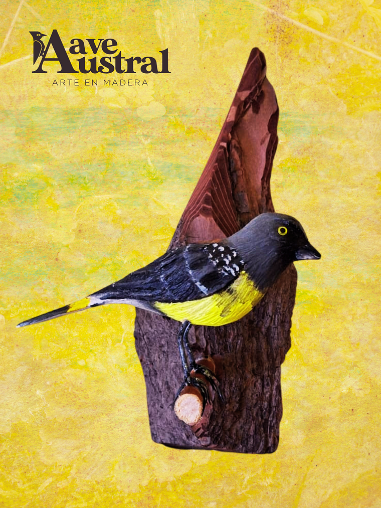 Cometocino Patagónico con Colgador de madera 1