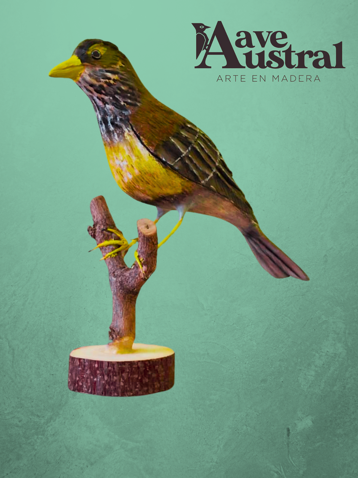 Zorzal con Pedestal 1