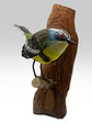 Ave Siete Colores con Colgador de Madera - Miniatura 1