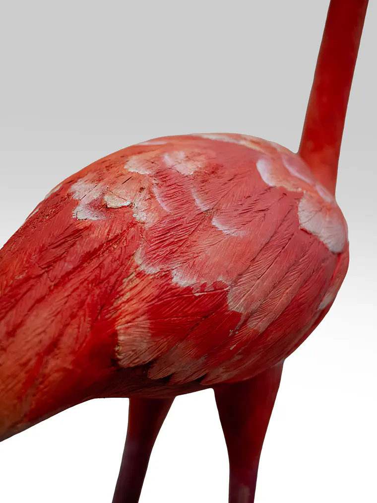 Flamenco en base de Madera 5