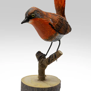 Chucao en pedestal