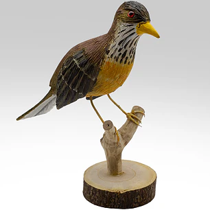 Zorzal con Pedestal