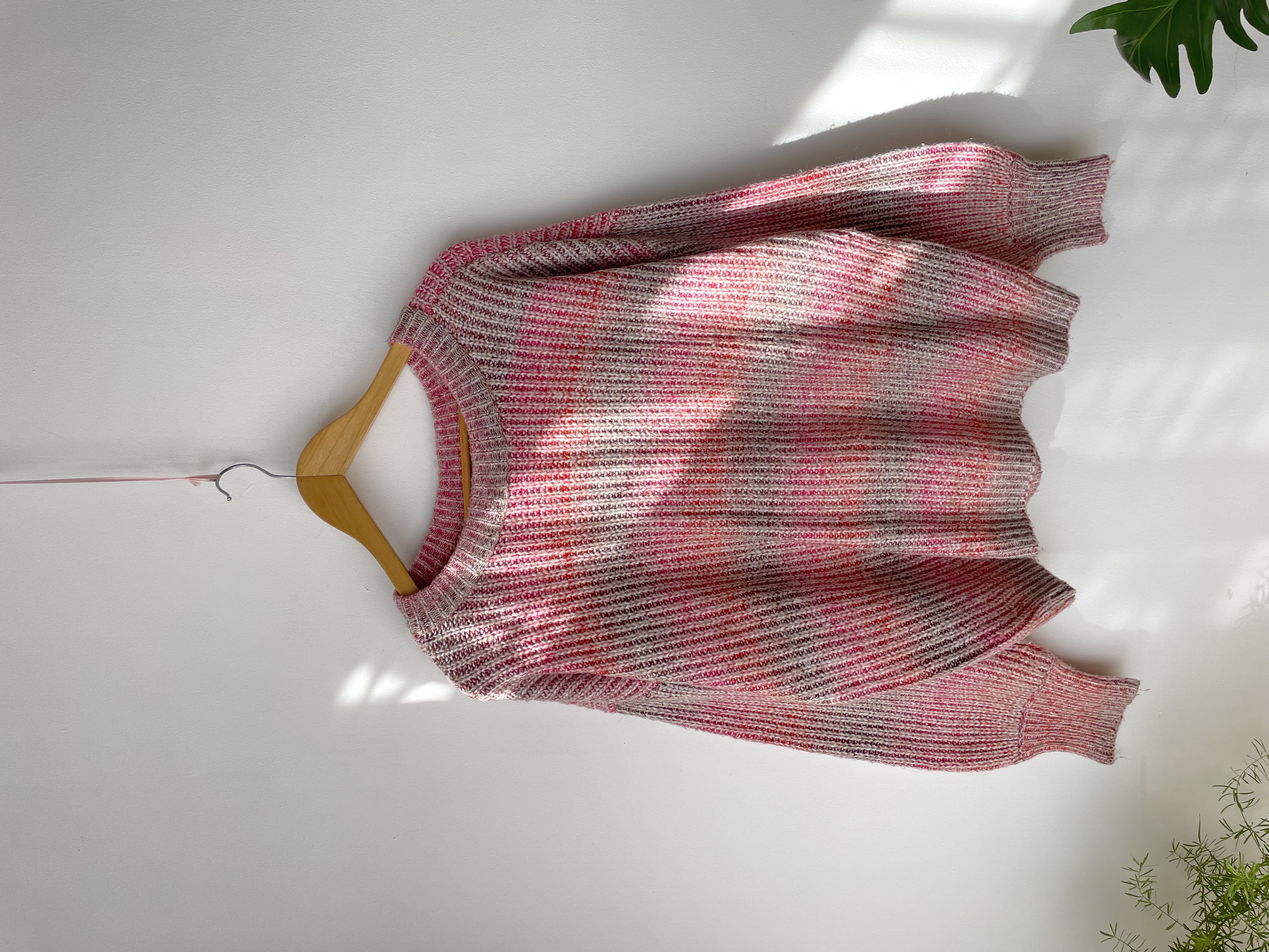 Sweater jaspeado. Talla: M oversized 1
