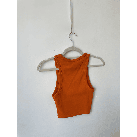 Crop naranja. Talla: S