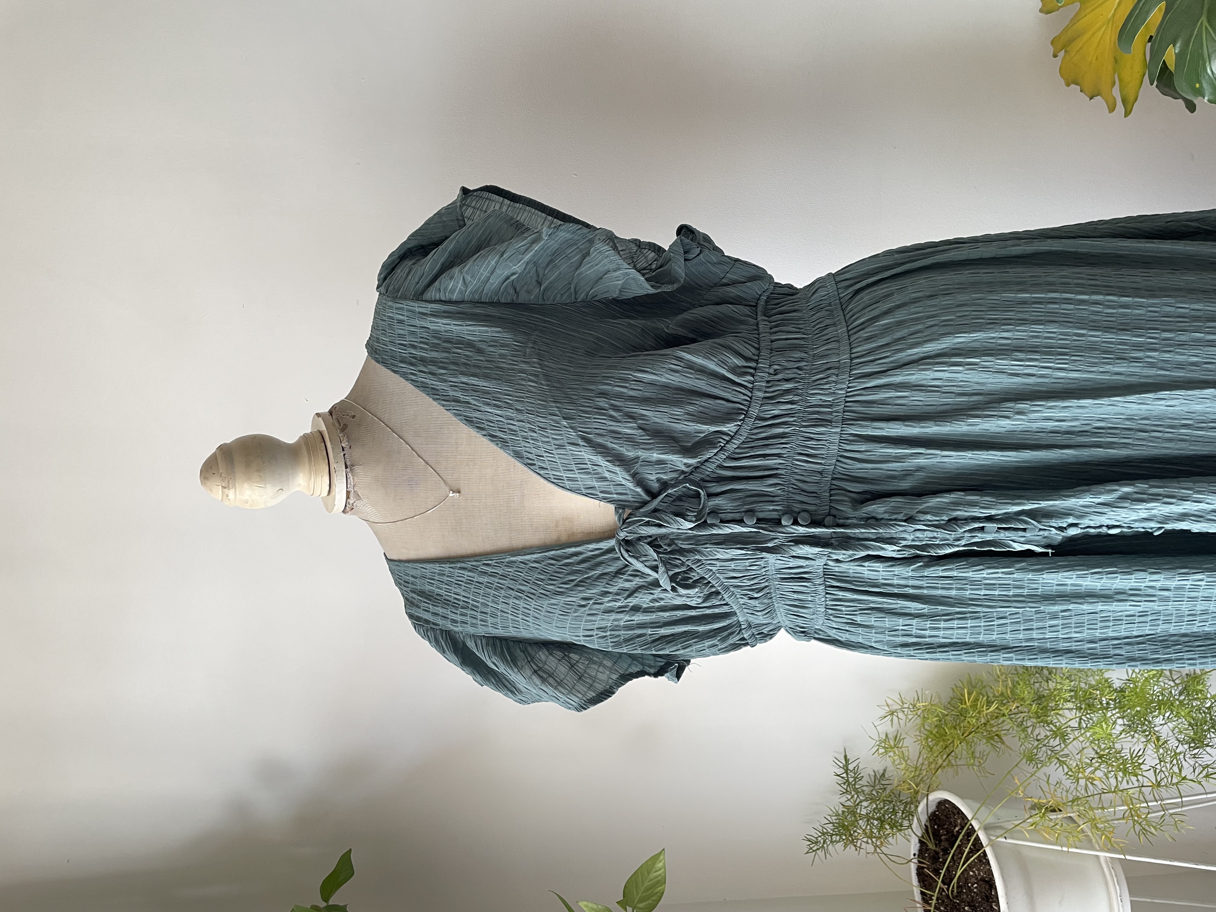 Vestido petróleo. Talla: 2XL 2