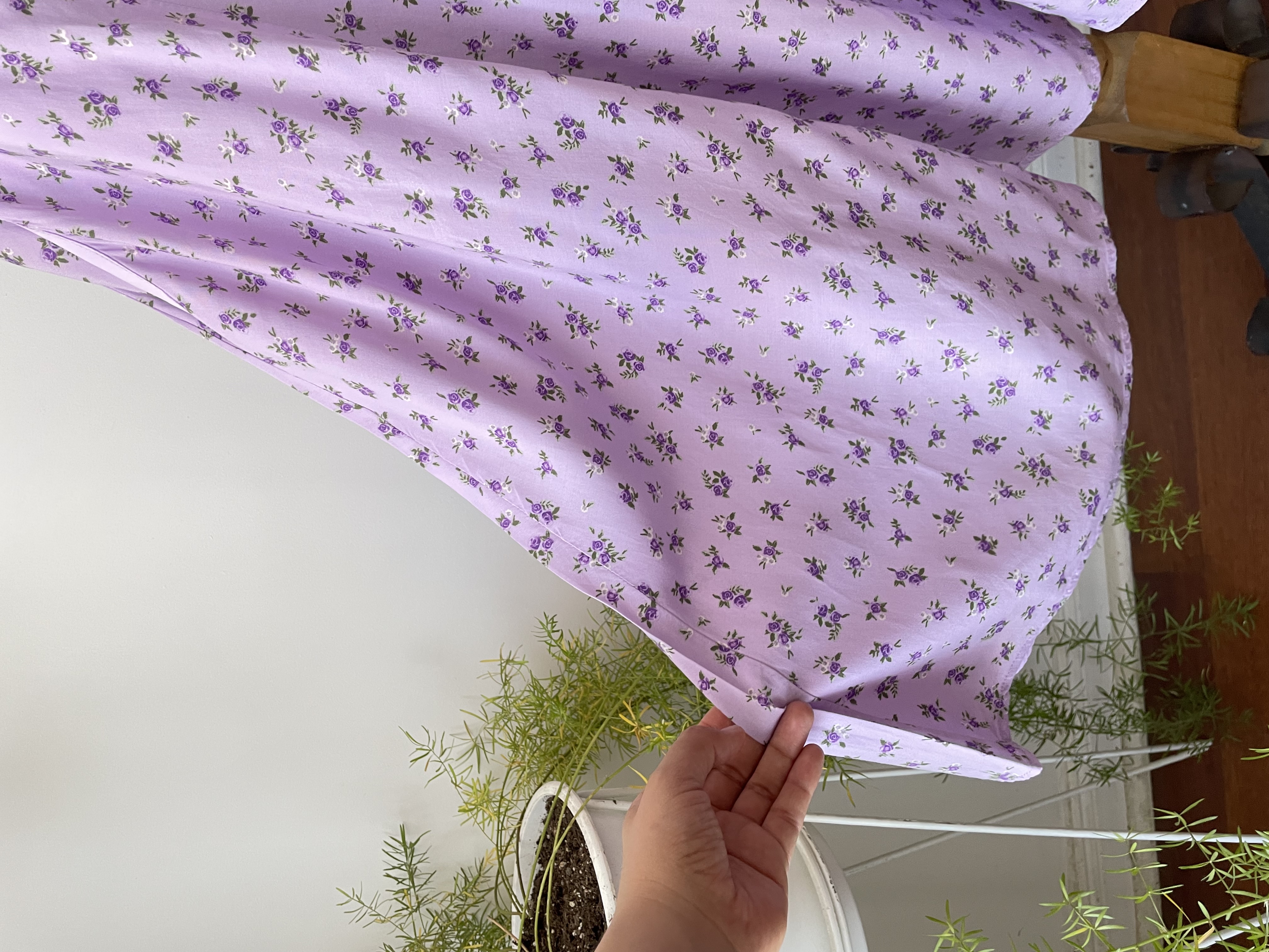 Vestido lila. Talla: 2XL 4