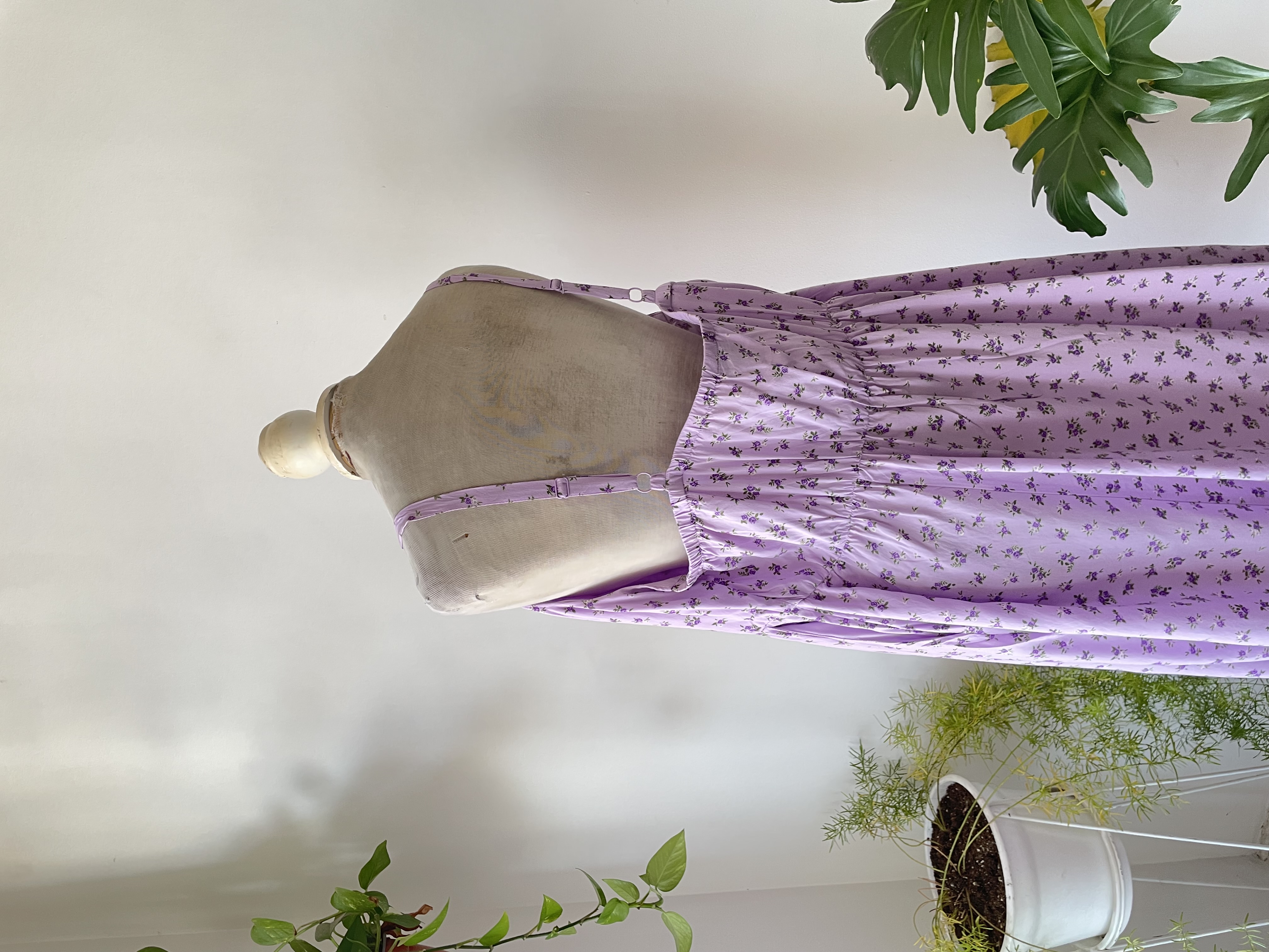 Vestido lila. Talla: 2XL 3