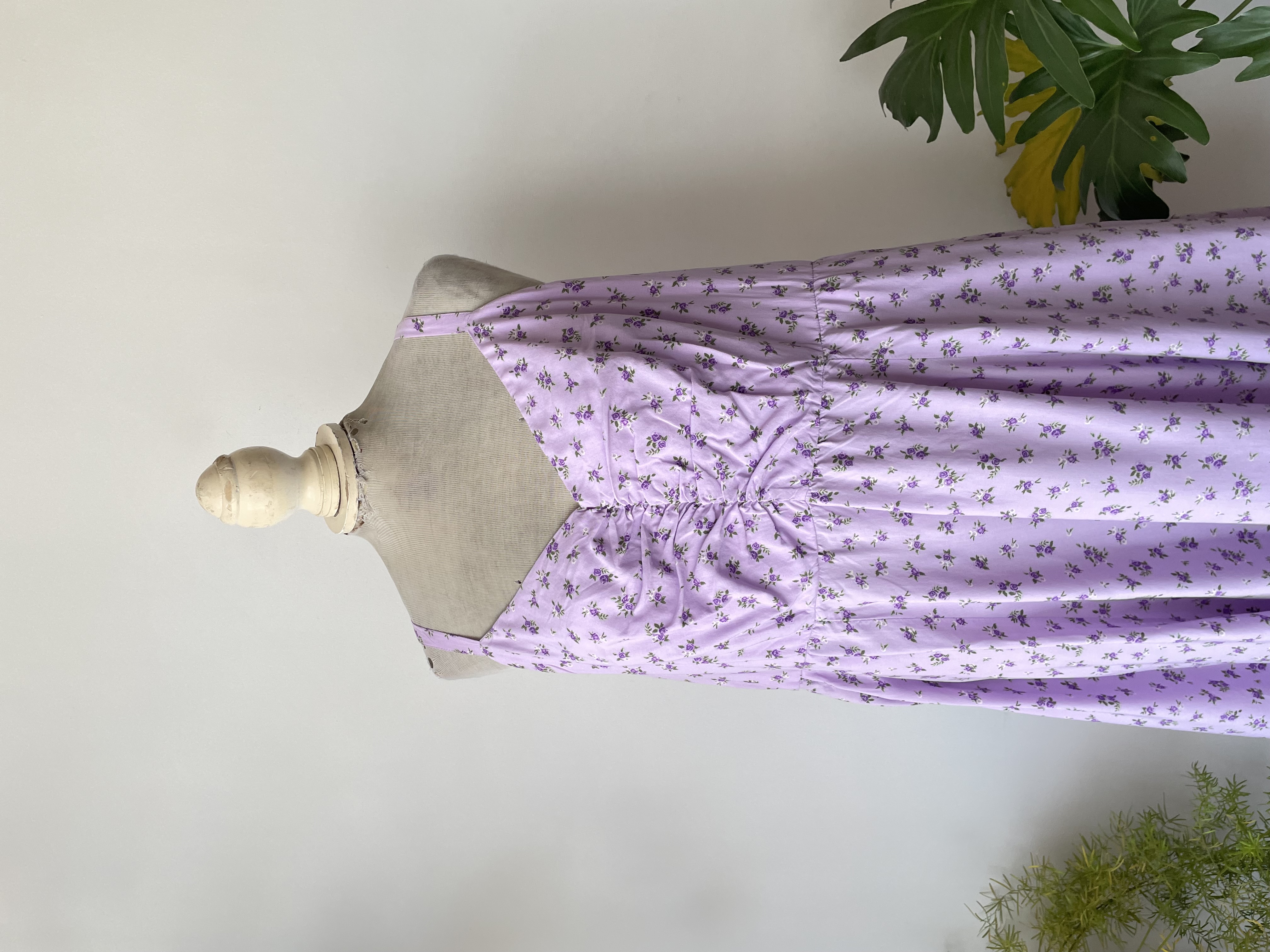 Vestido lila. Talla: 2XL 2