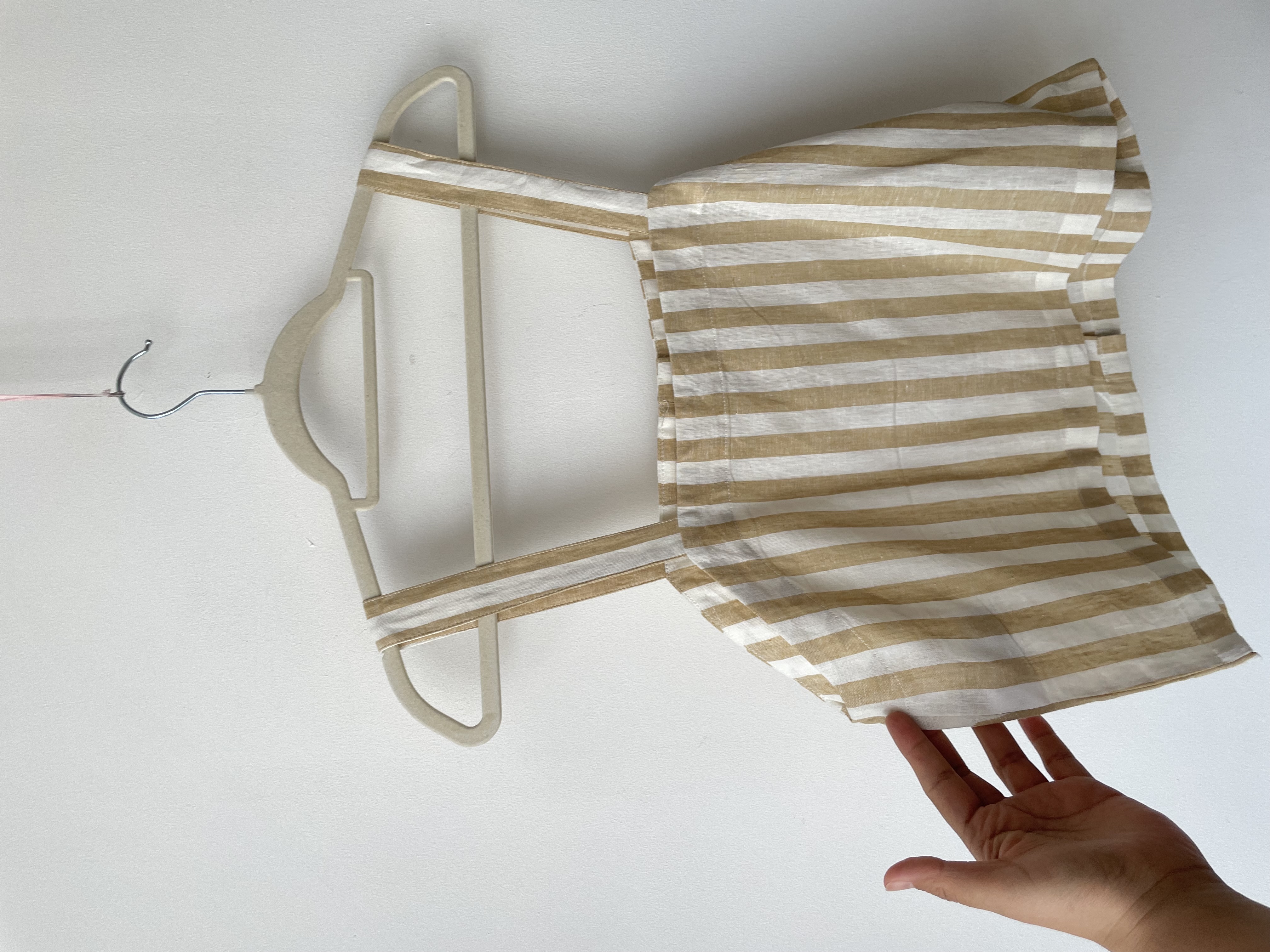 Blusa lino líneas. Talla: M 3