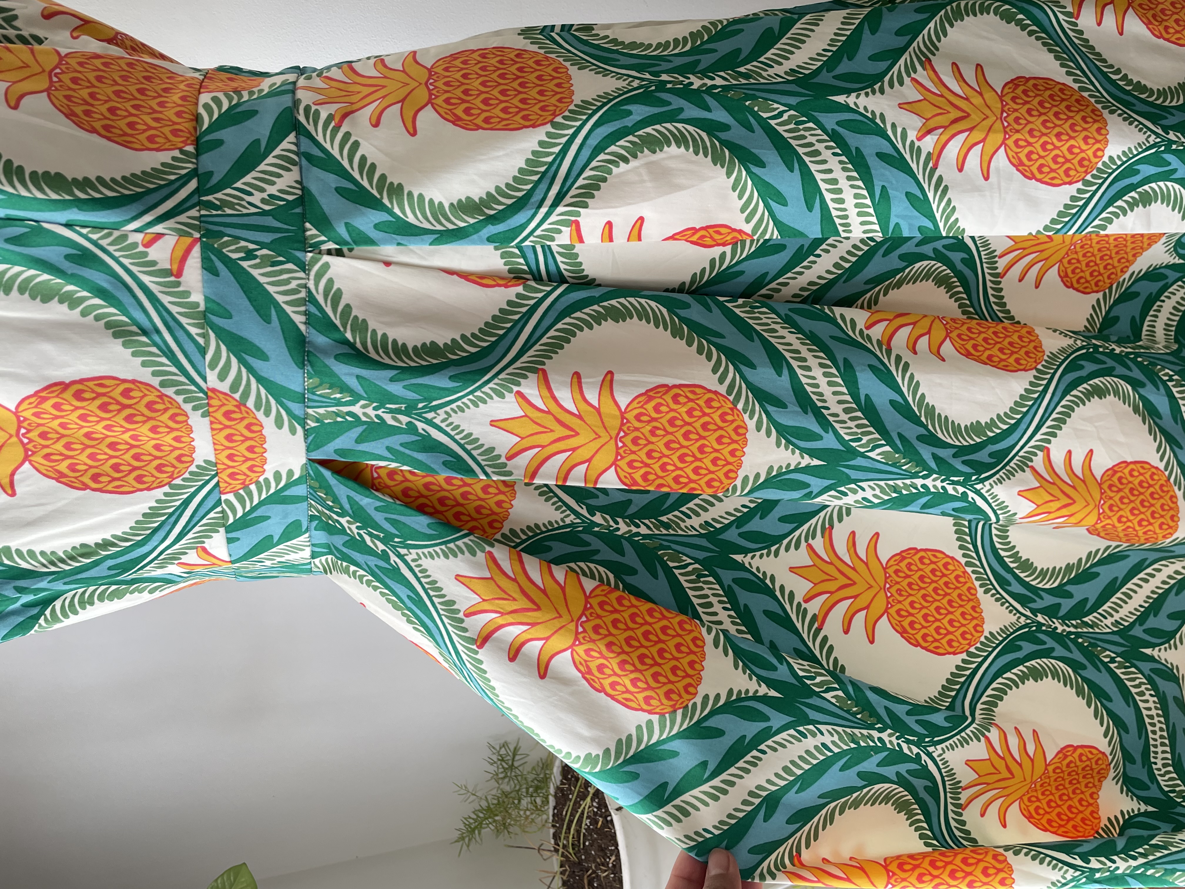 Vestido piñas. Talla: 14p (M) 4