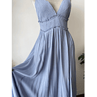 Vestido celeste. Talla: L 5