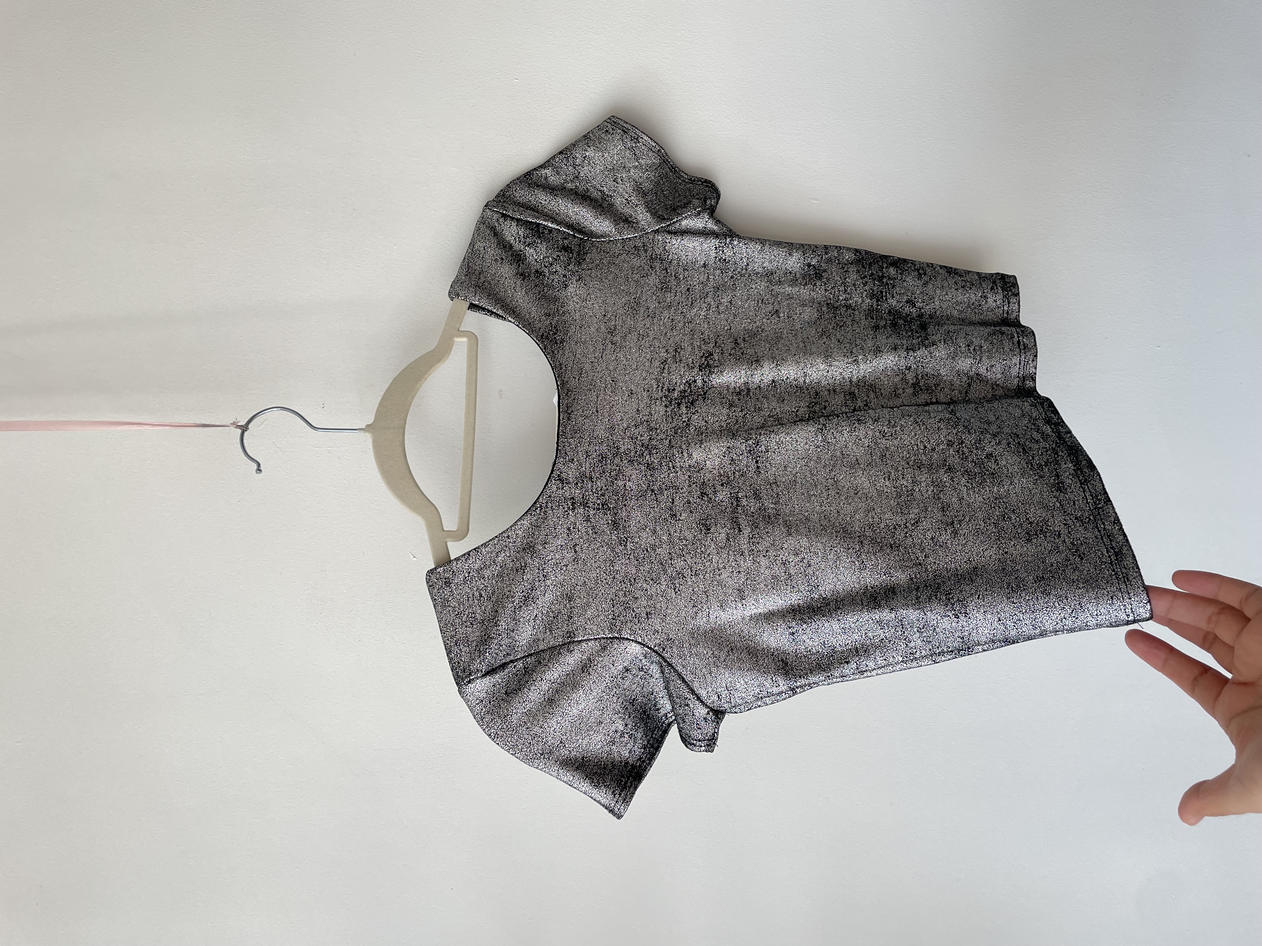 Polera brillos. Talla: S 3