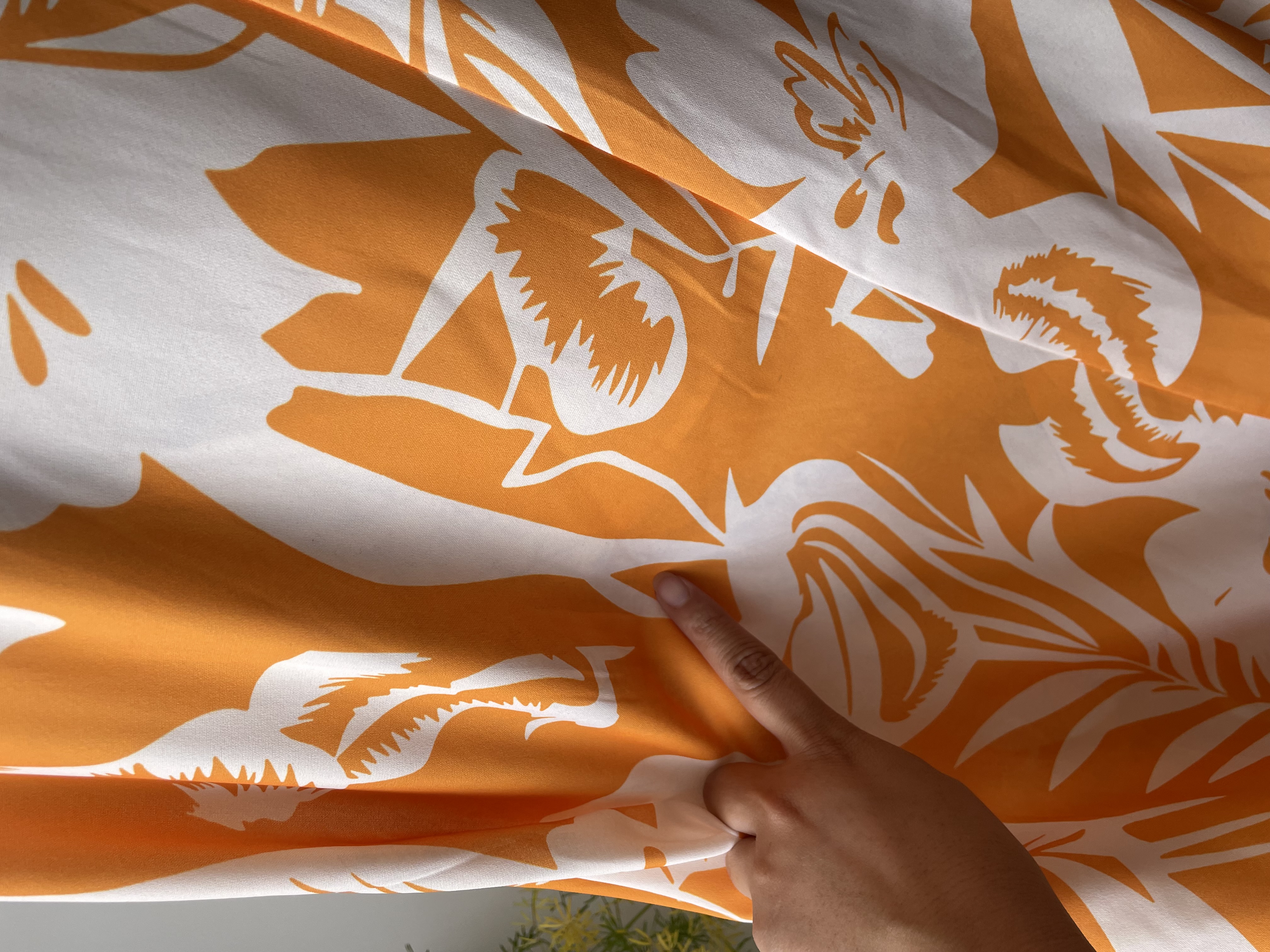 Vestido naranja. Talla: S 4