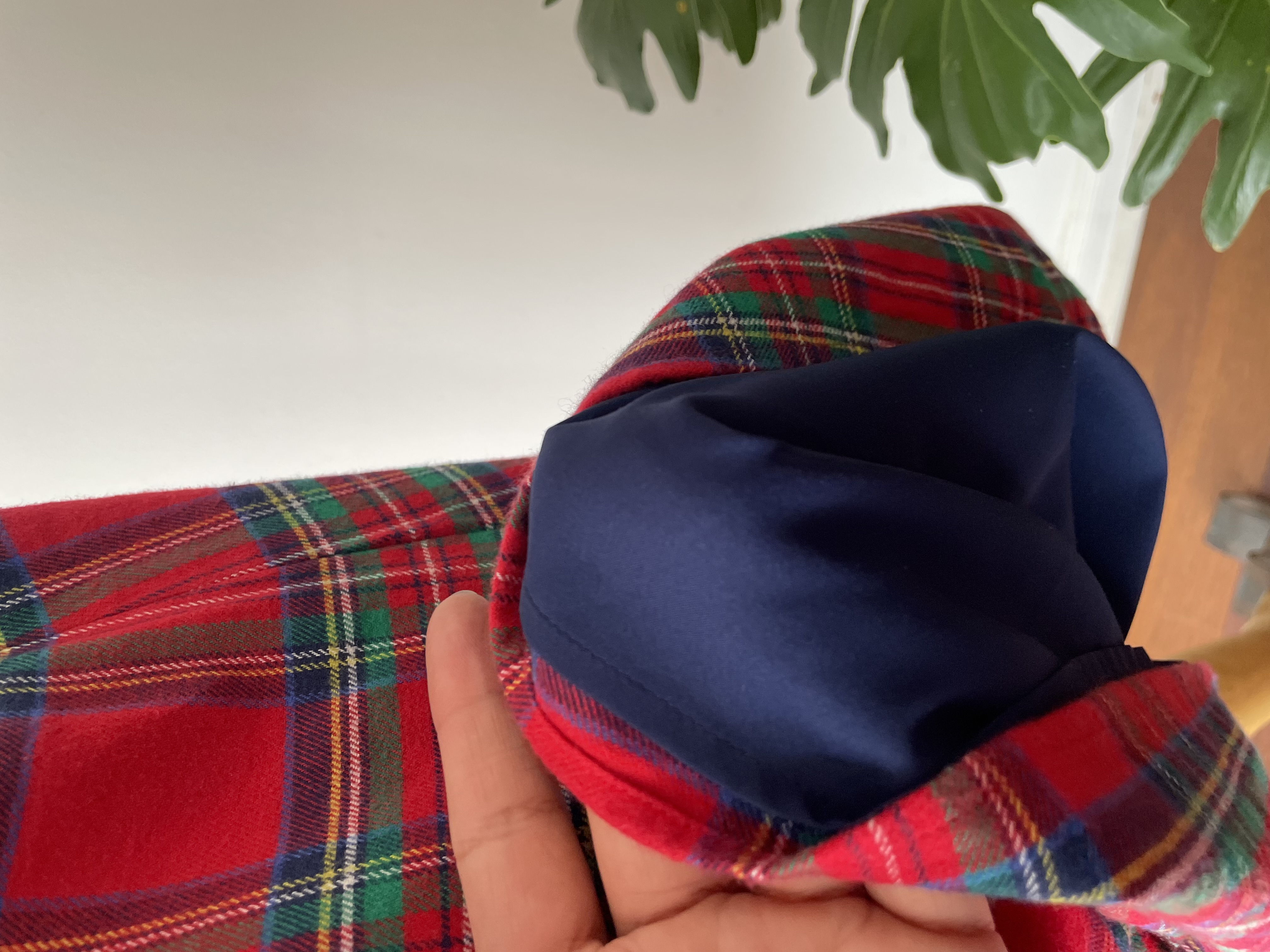 Vestido tartán. Talla: M 3