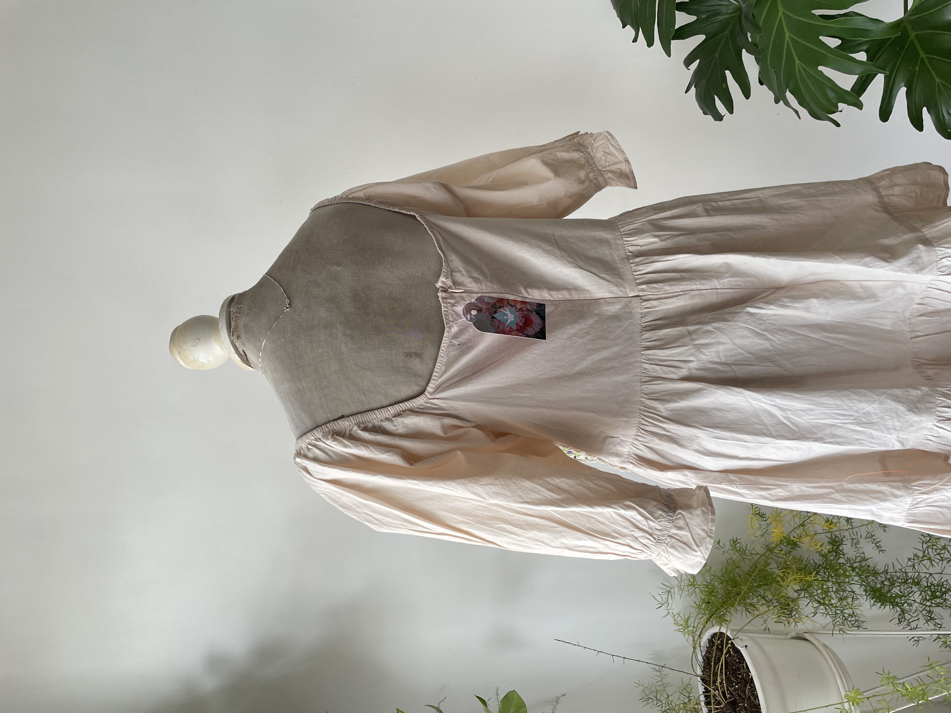 Vestido crochet. Talla: 12 (M) 3