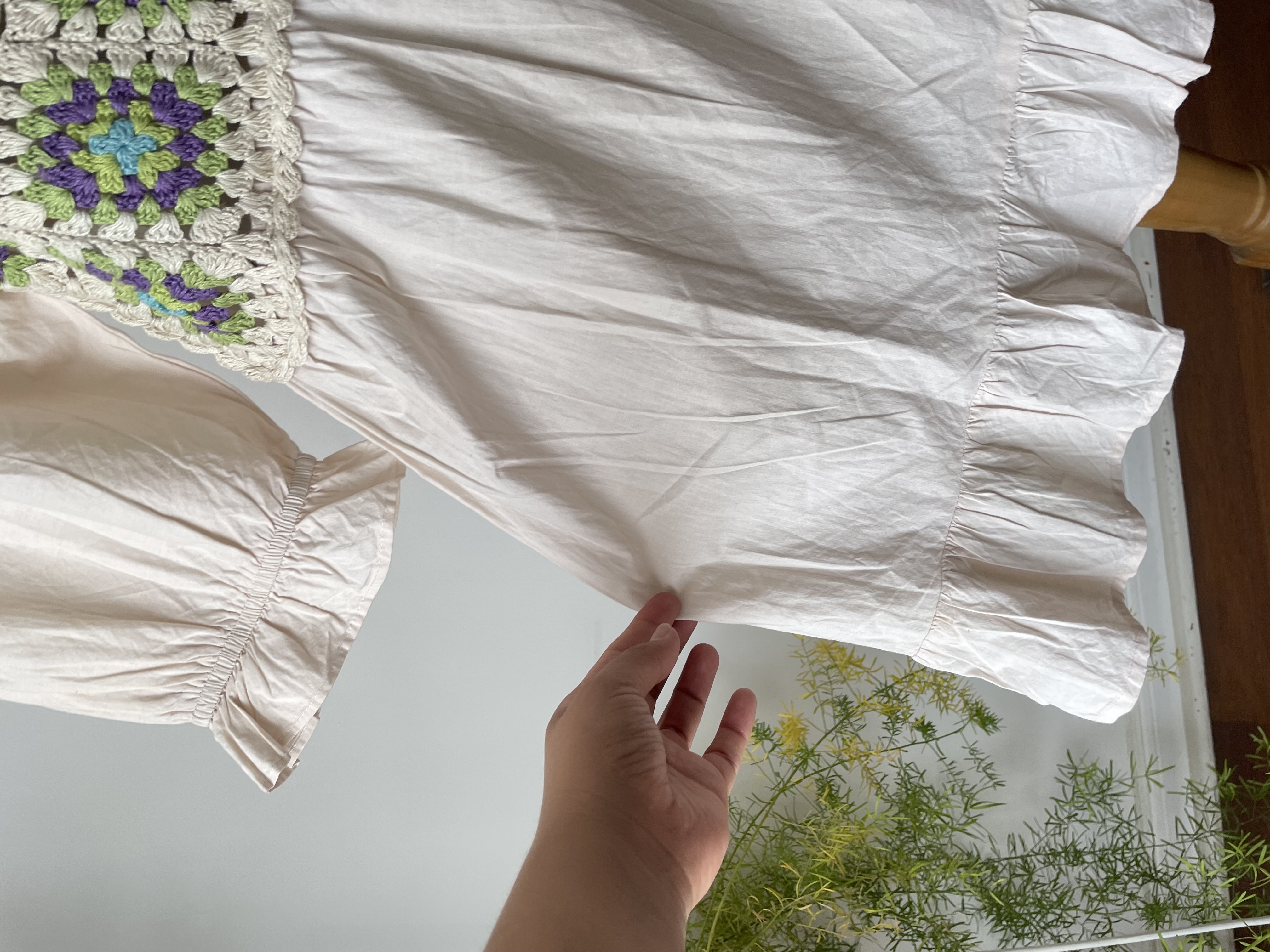 Vestido crochet. Talla: 12 (M) 5