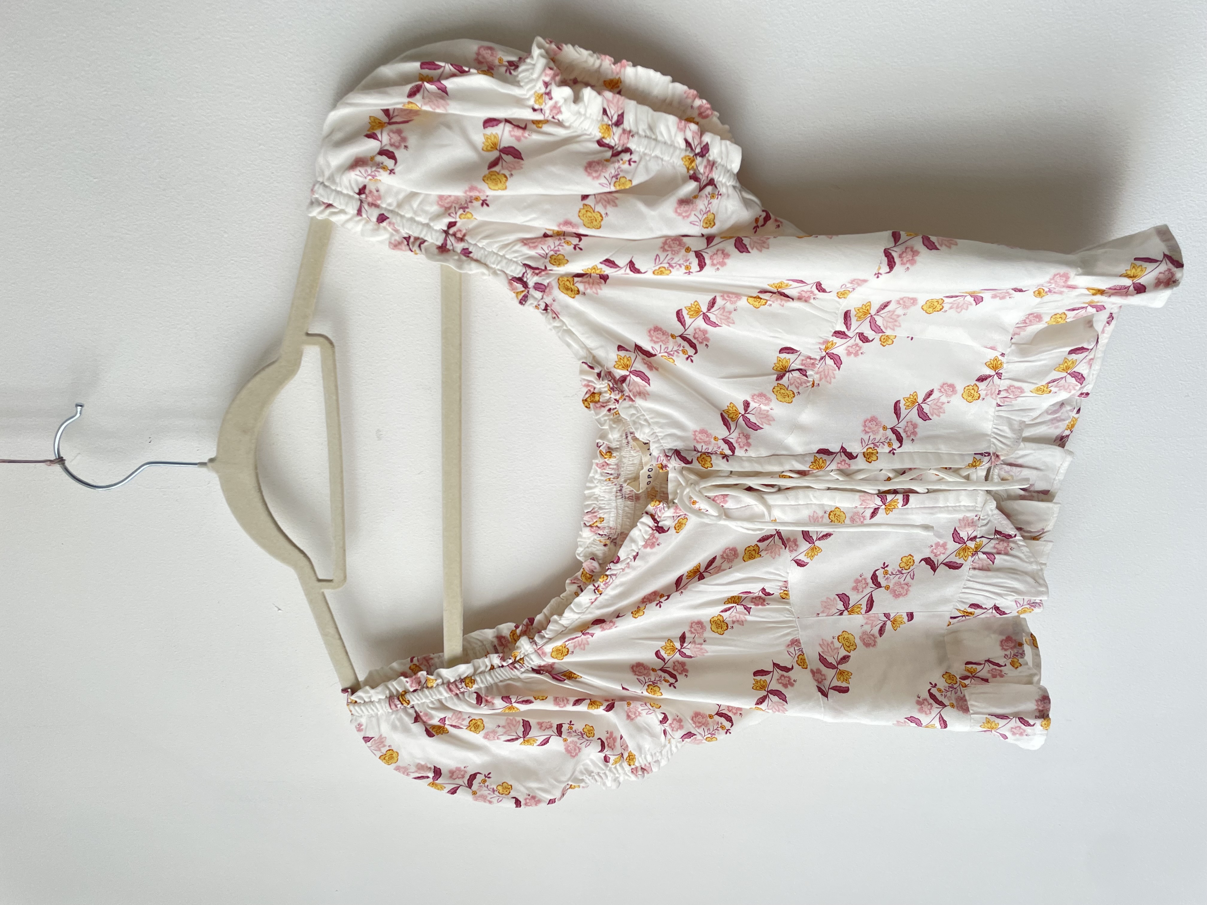 Blusa flores. Talla: M 1