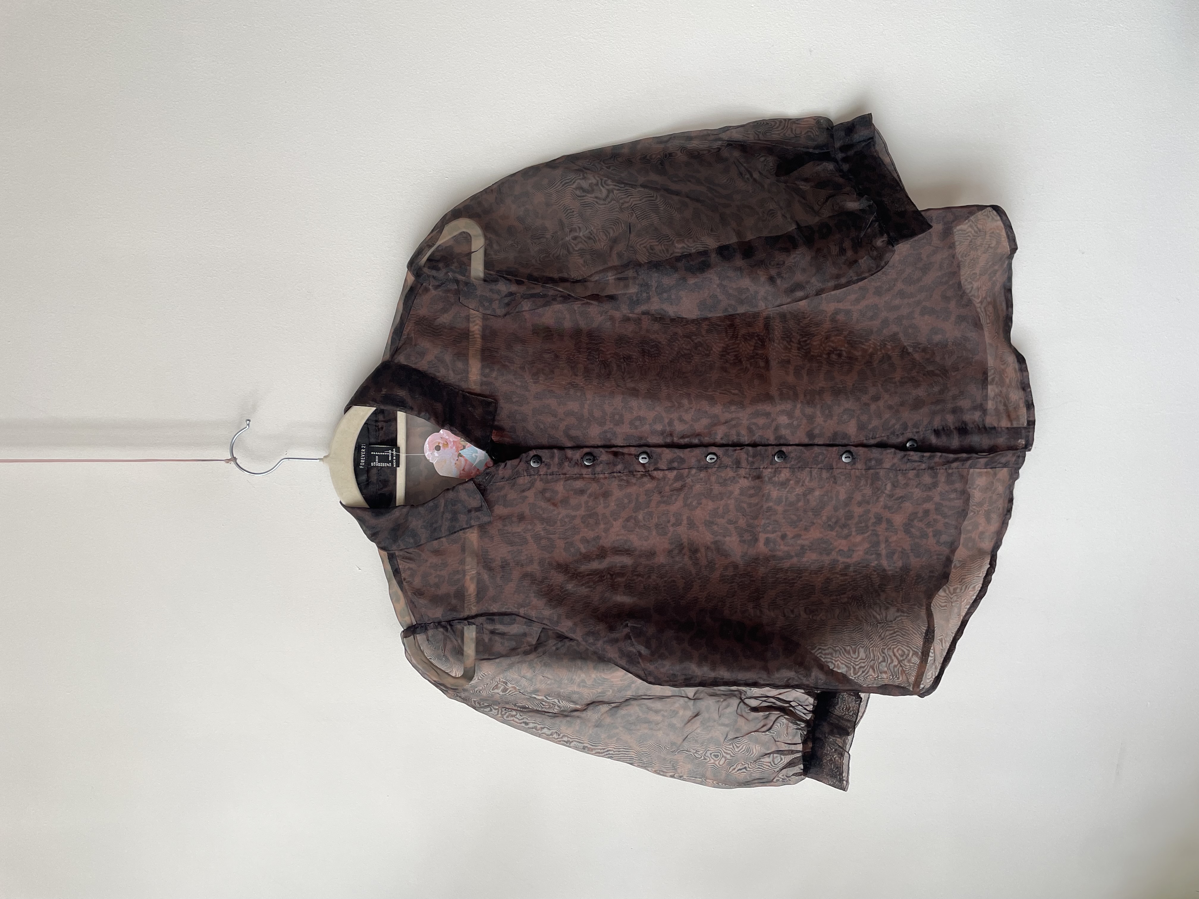 Blusa leopardo. Talla: S 1