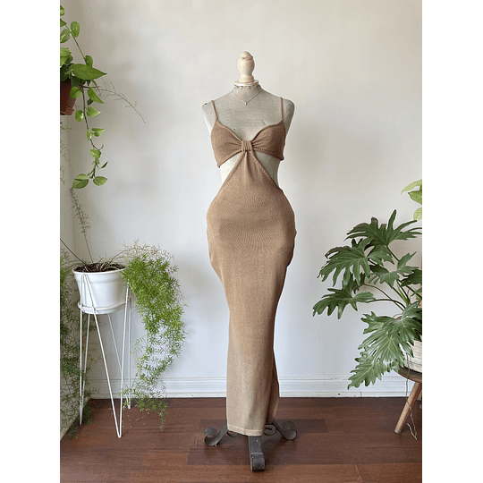 Vestido hilo. Talla: S