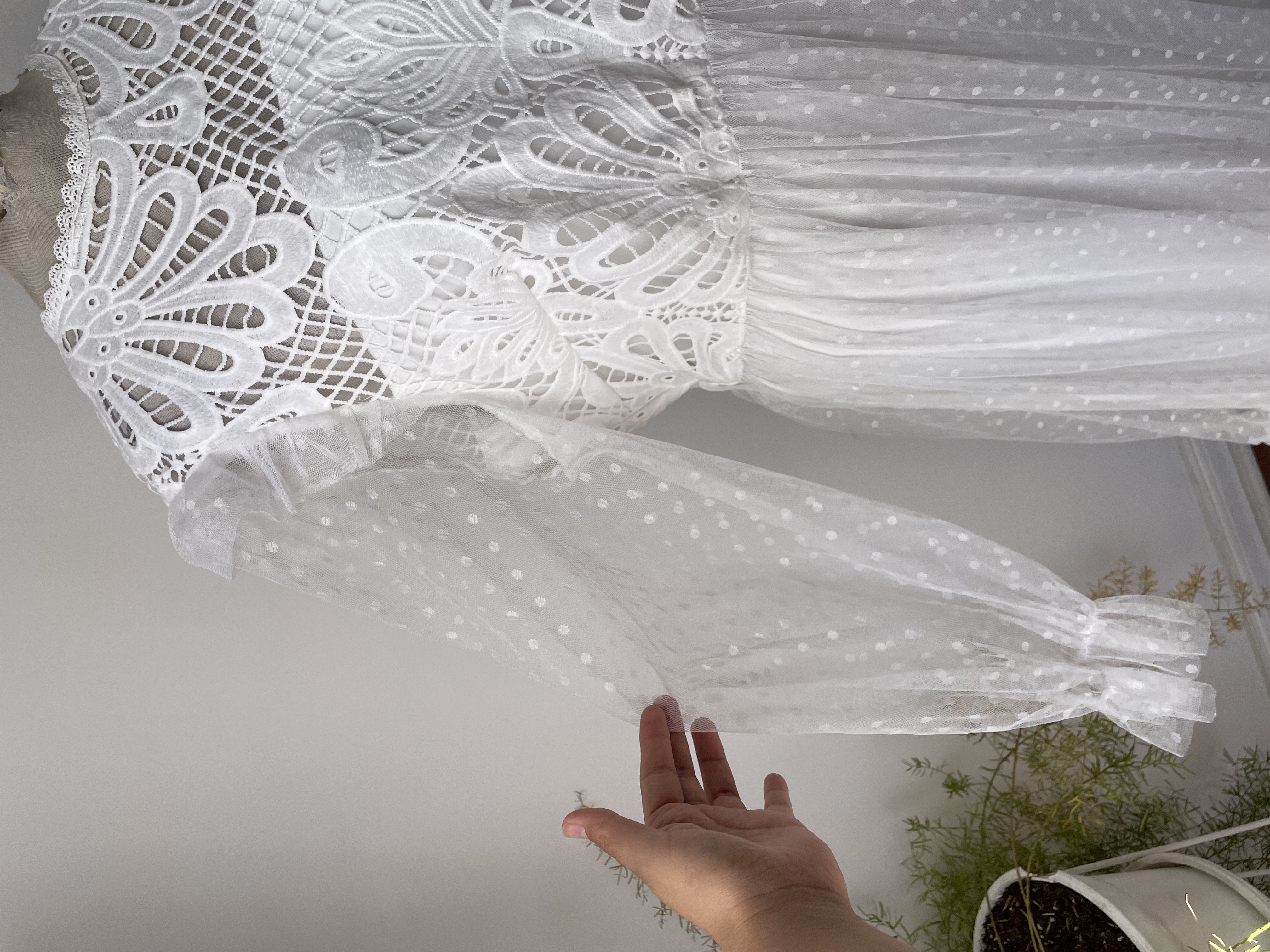 Vestido encaje. Talla: XL 4