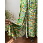  Vestido paisley verde. Talla: M 2