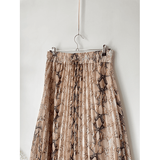 Falda reptil. Talla: L