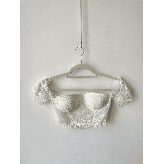 Bustier lace. Talla: M chico