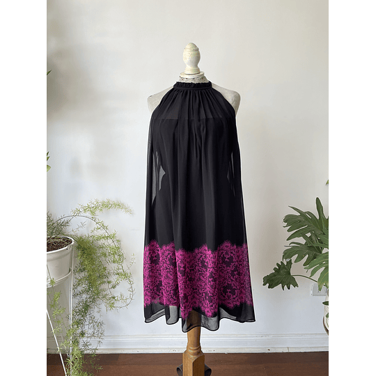 Vestido gasa. Talla: XL