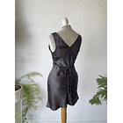 Vestido satin. Talla: 36 (S) 2