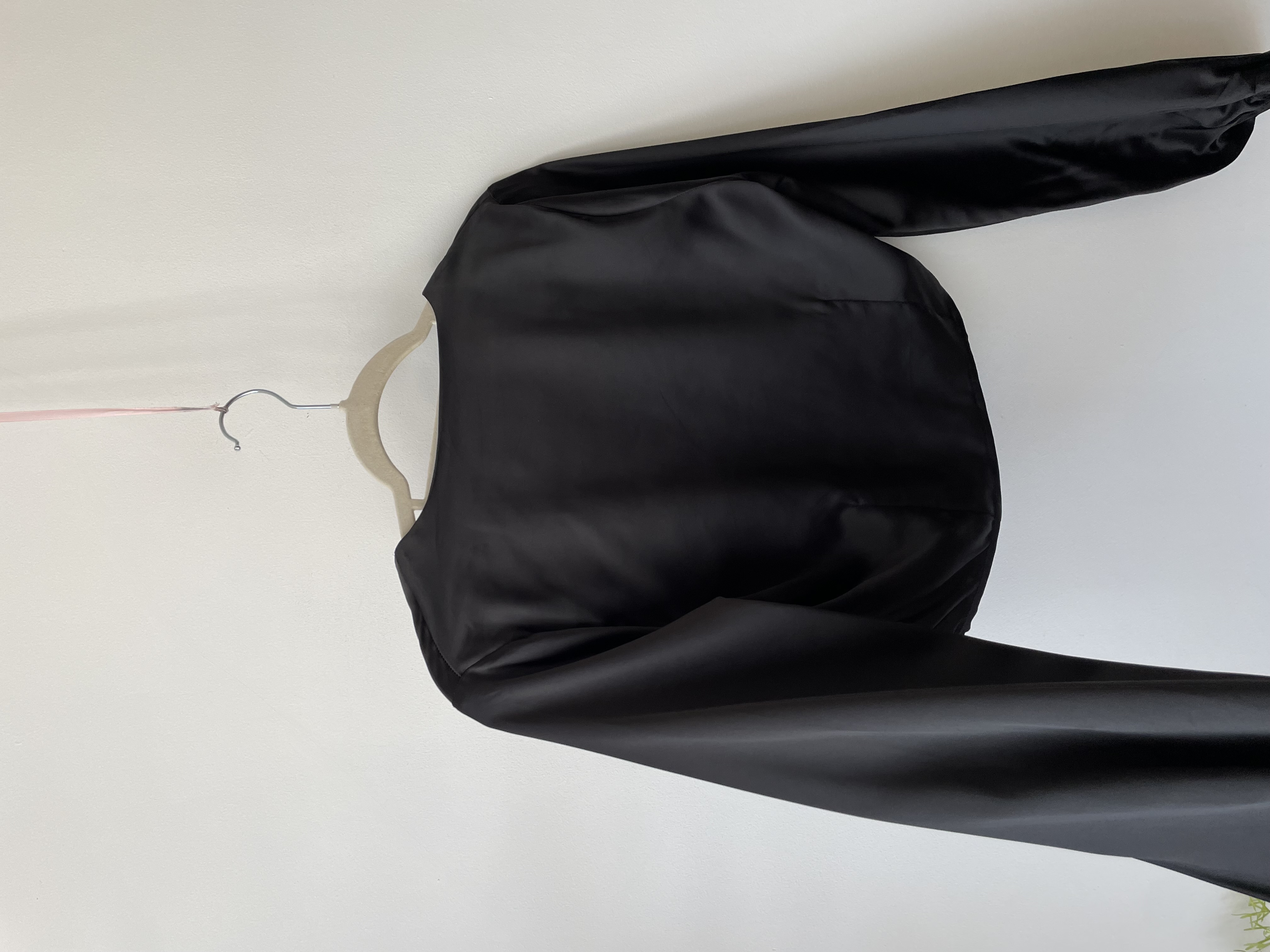 Blusa saten. Talla: 36 (S) 4