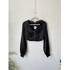 Blusa saten. Talla: 36 (S) 1