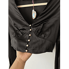 Blusa saten. Talla: 36 (S) 5