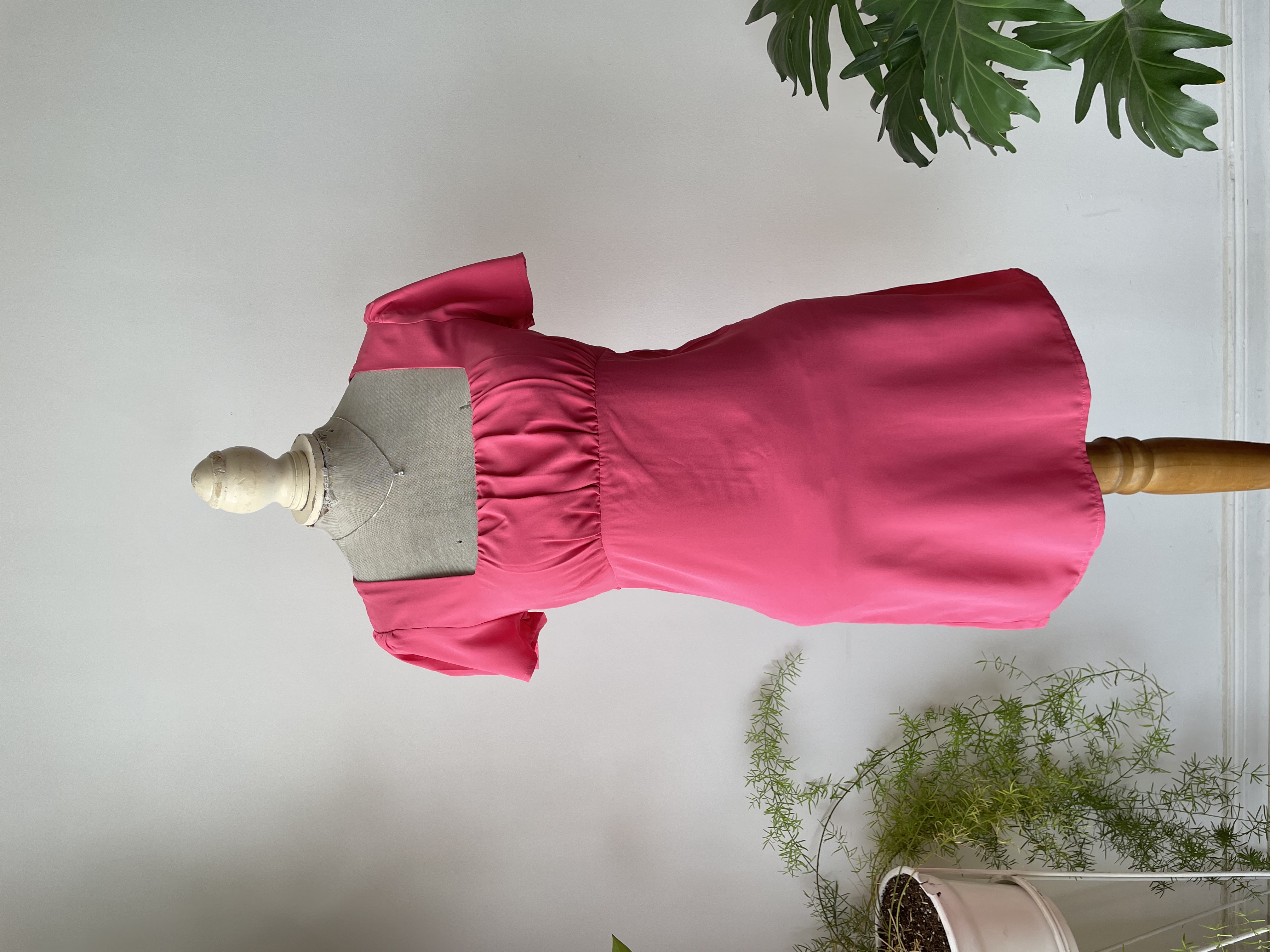 Vestido rosa. Talla: S chico (xs) 1