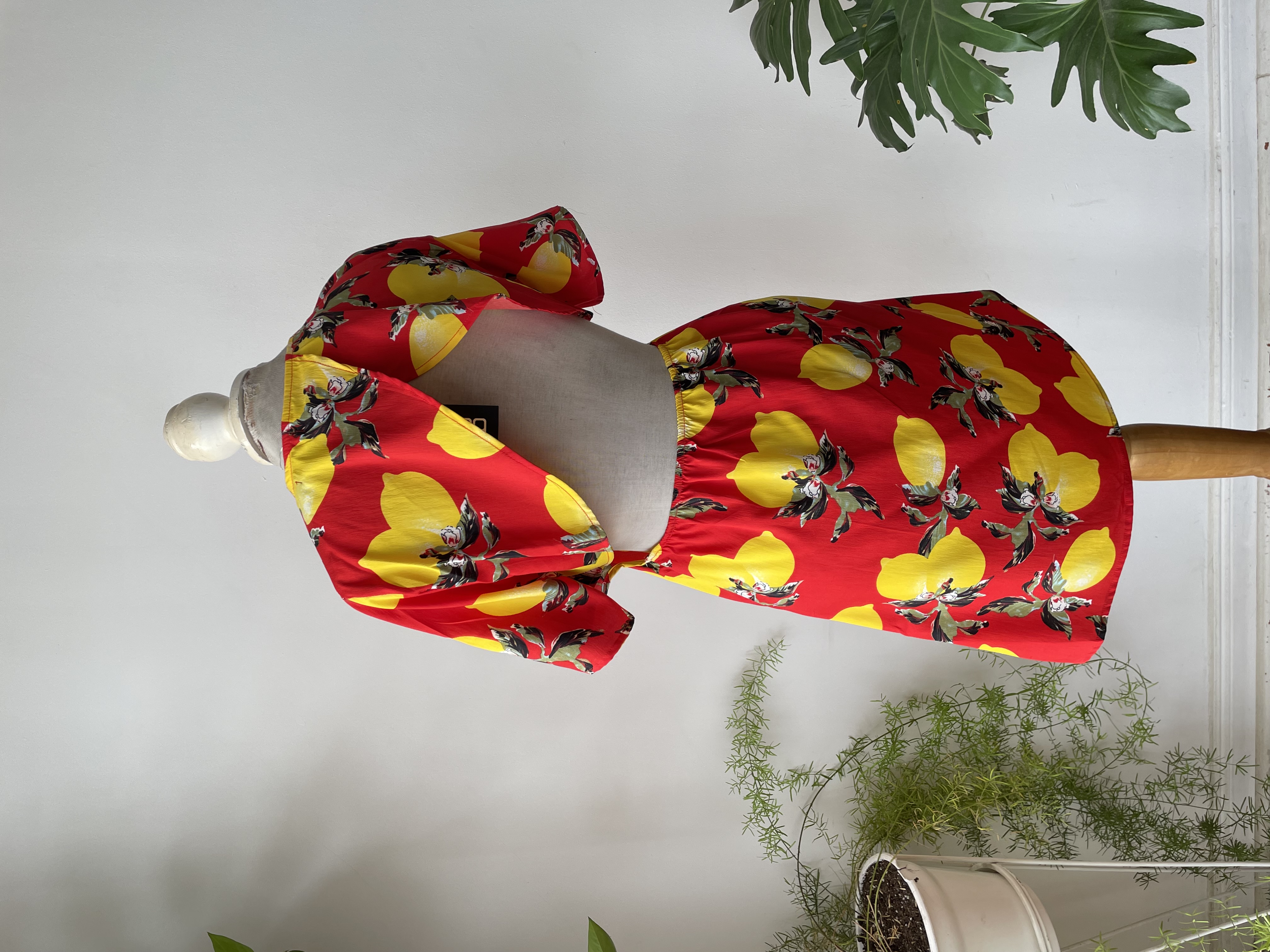 Vestido limones. Talla: 38 (S) 2