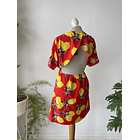 Vestido limones. Talla: 38 (S) 2