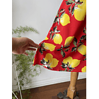 Vestido limones. Talla: 38 (S) 4