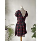 Vestido cuadrillé. Talla: M chico (s) 4