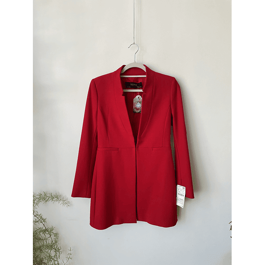 Blazer rojo. Talla: S