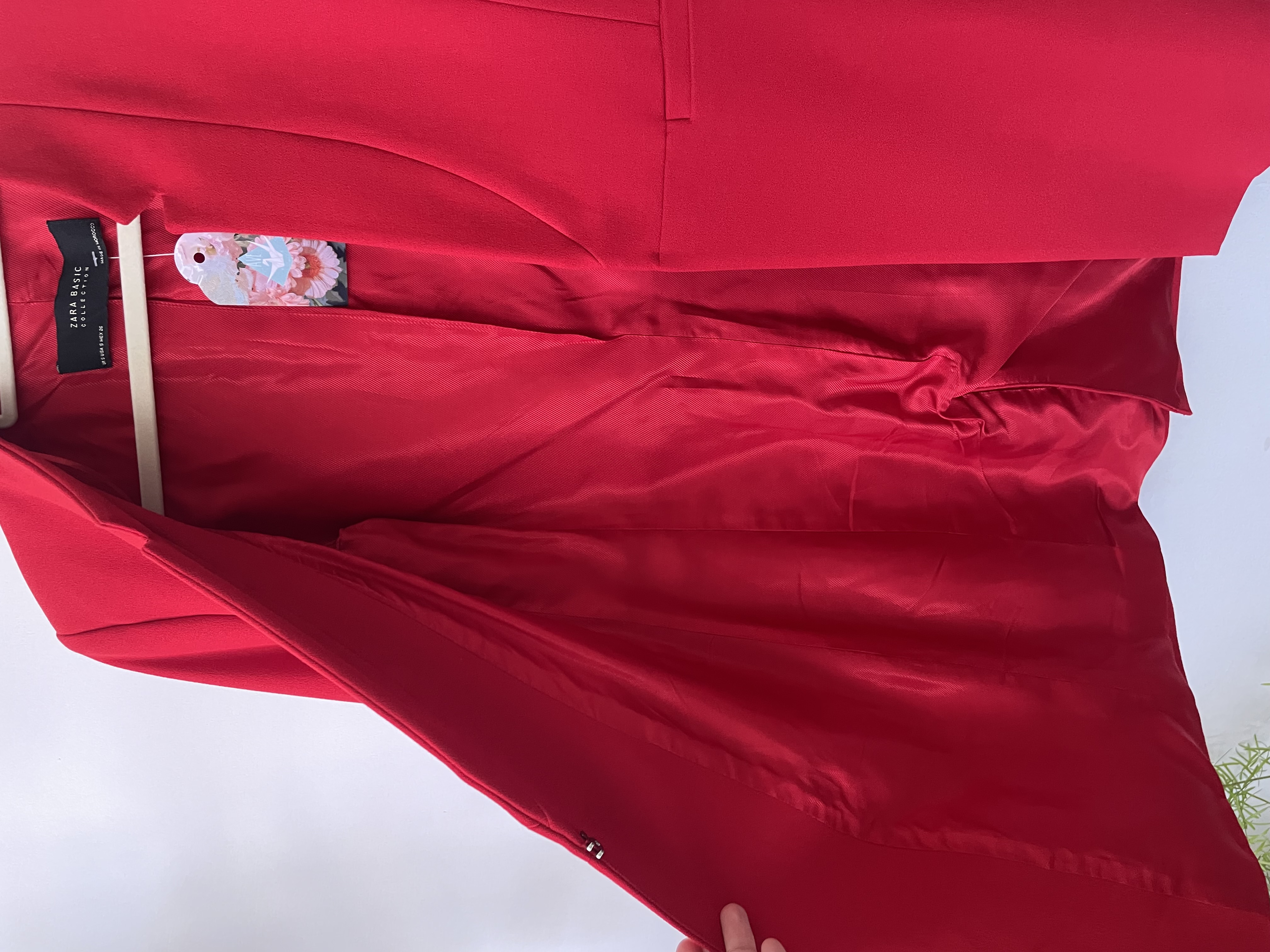 Blazer rojo. Talla: S 4