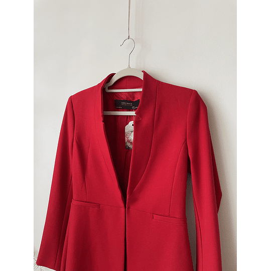 Blazer rojo. Talla: S