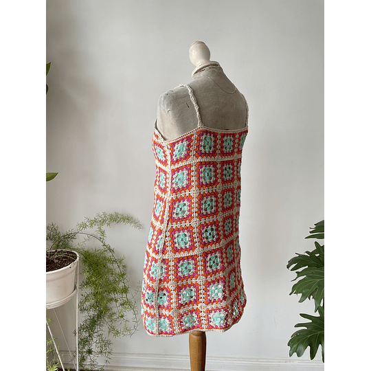 Vestido crochet. Talla: XS
