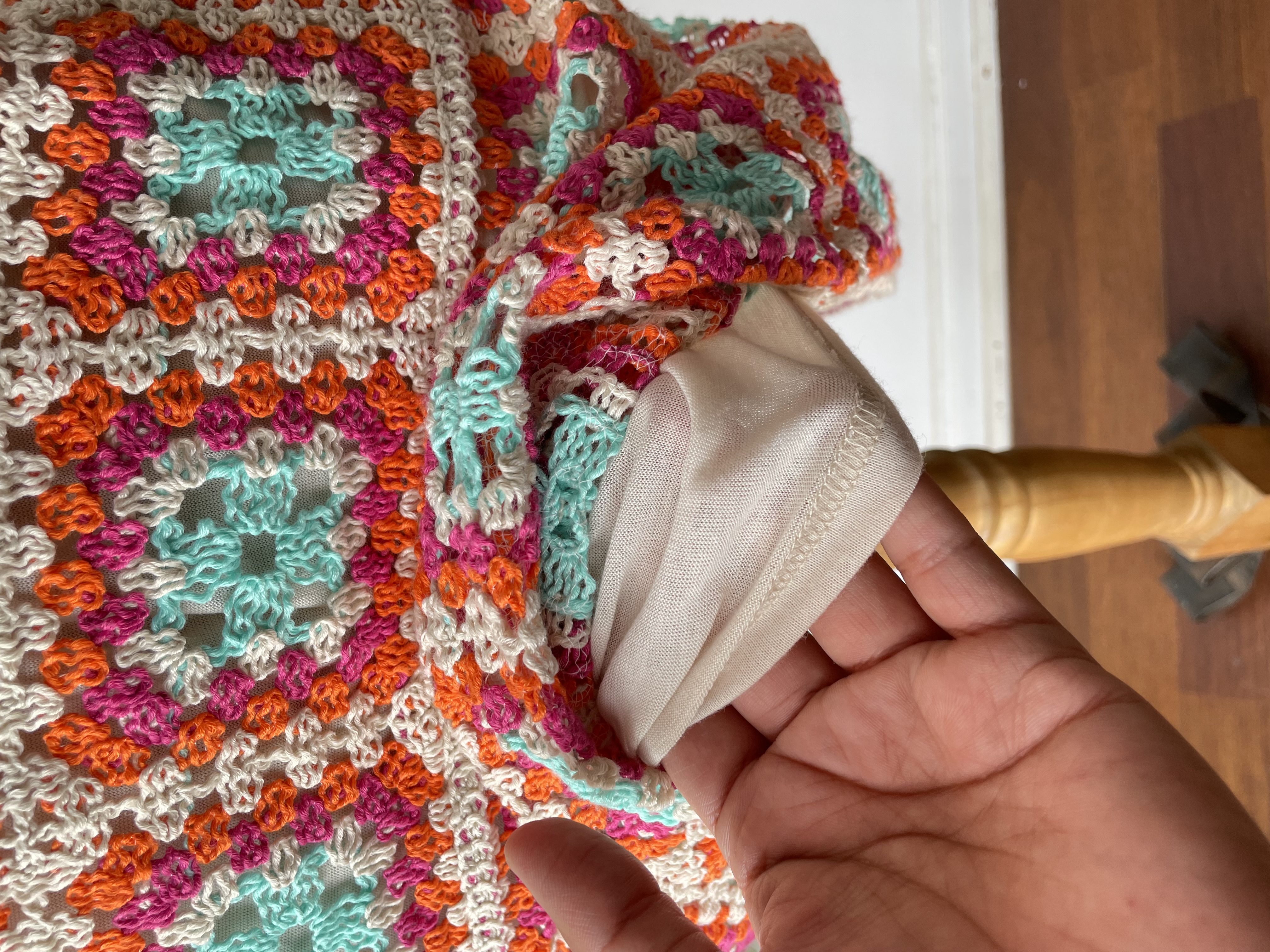 Vestido crochet. Talla: XS 3