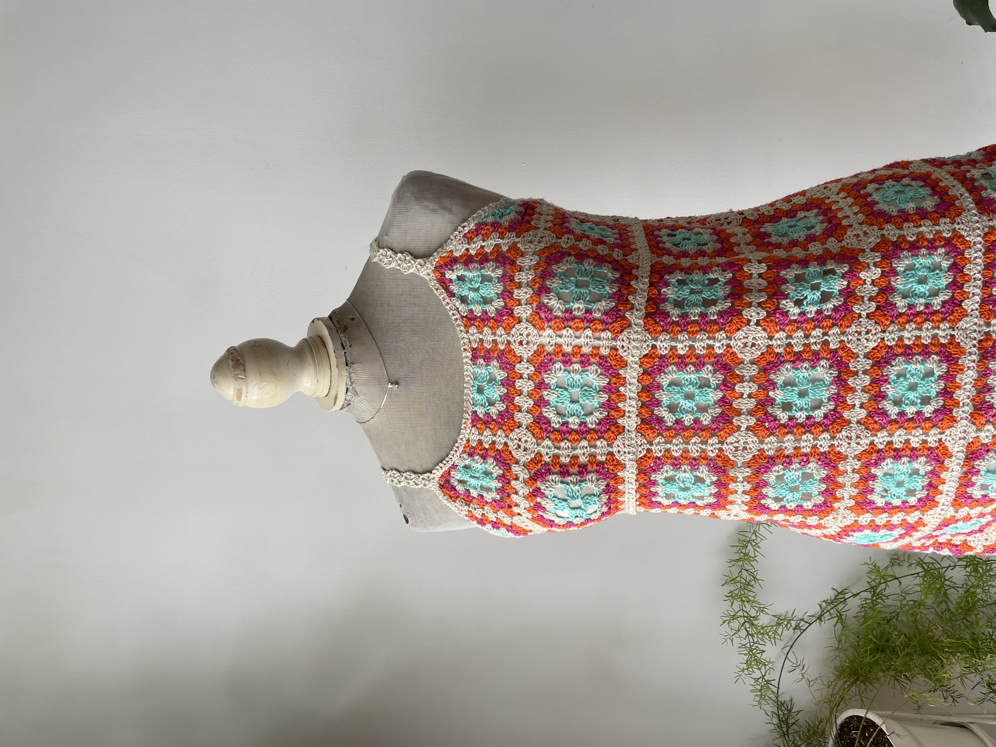 Vestido crochet. Talla: XS 4